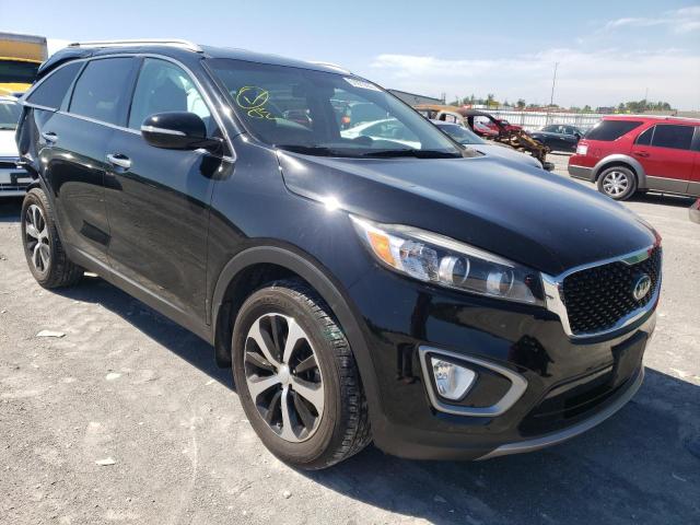 KIA SORENTO EX 2017 with VIN 5XYPH4A17HG297473 - Photo from auction