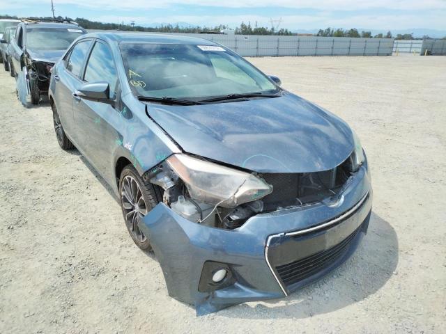 TOYOTA COROLLA L 2014 with VIN 5YFBURHE3EP099296 - Photo from auction
