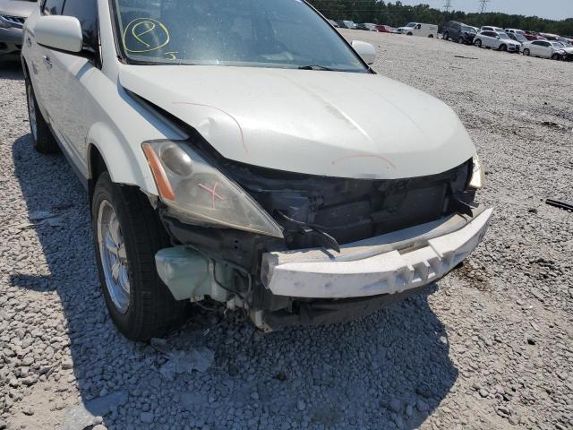 Photo 9 from auction – 2004 NISSAN MURANO SL with VIN JN8AZ08T94W201217