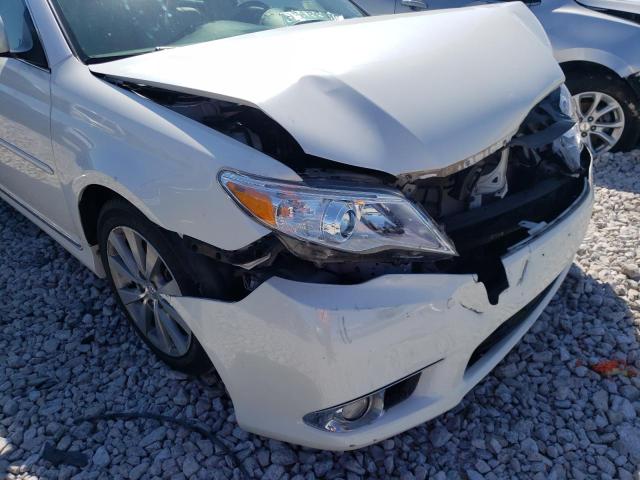 Photo 9 from auction – 2012 TOYOTA AVALON BAS with VIN 4T1BK3DB1CU472586