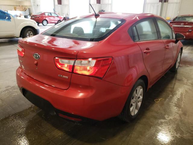 Photo 4 from auction – 2012 KIA RIO EX with VIN KNADN4A38C6055653