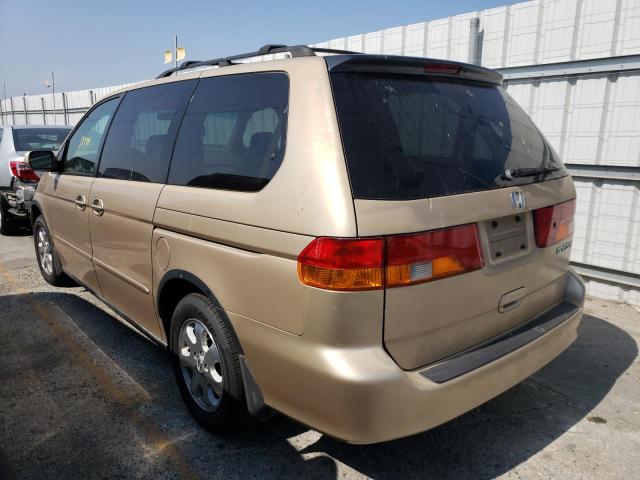 Photo 3 from auction – 2002 HONDA ODYSSEY EX with VIN 2HKRL18682H548976