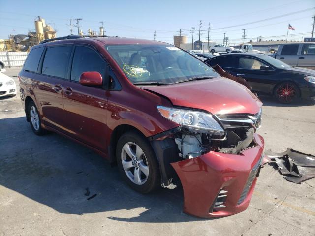 Photo 1 from auction – 2018 TOYOTA SIENNA LE with VIN 5TDKZ3DC4JS930471