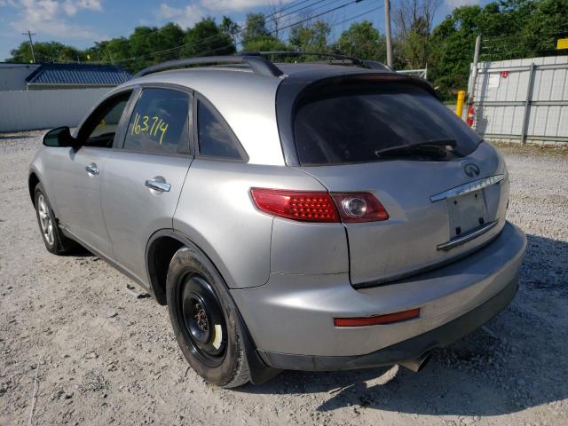 Photo 3 from auction – 2003 INFINITI FX35 with VIN JNRAS08W73X206855