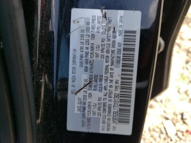 Photo 10 from auction – 2007 MAZDA CX-7 with VIN JM3ER29L170161382