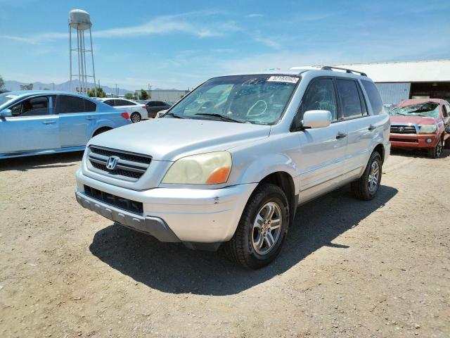 Photo 2 from auction – 2003 HONDA PILOT EXL with VIN 2HKYF18543H512830