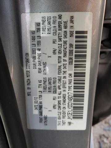Photo 10 from auction – 2012 MAZDA MAZDA2 with VIN JM1DE1LY0C0148017