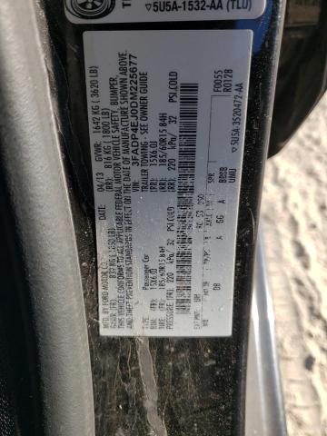 Photo 10 from auction – 2013 FORD FIESTA SE with VIN 3FADP4EJ0DM225677