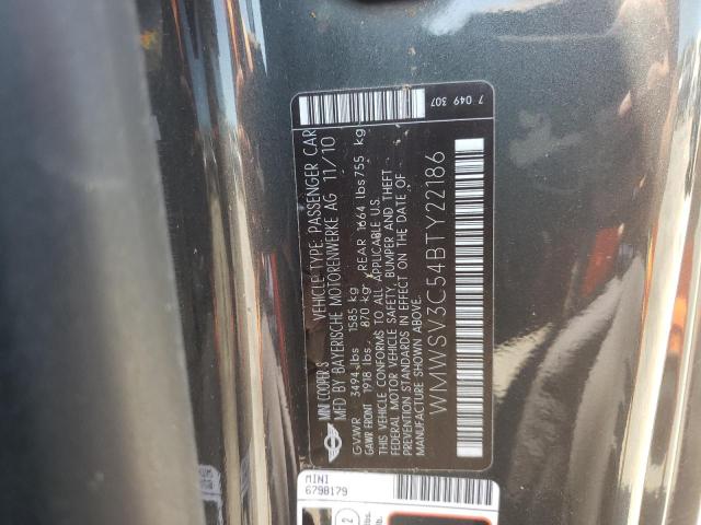 Photo 10 from auction – 2011 MINI COOPER S with VIN WMWSV3C54BTY22186