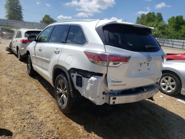 Photo 3 from auction – 2016 TOYOTA HIGHLANDER with VIN 5TDJKRFH8GS337961