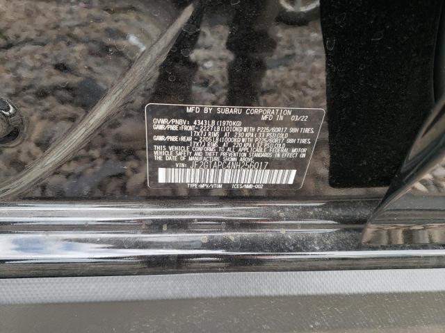 Photo 10 from auction – 2022 SUBARU CROSSTREK with VIN JF2GTAPC4NH256017