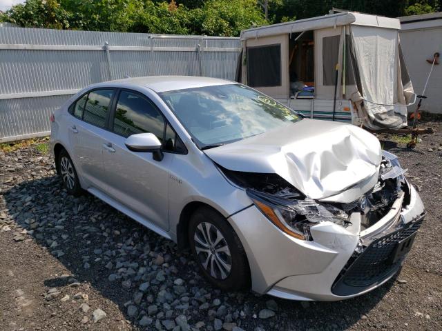 TOYOTA COROLLA LE 2021 with VIN JTDEAMDE8MJ022635 - Photo from auction