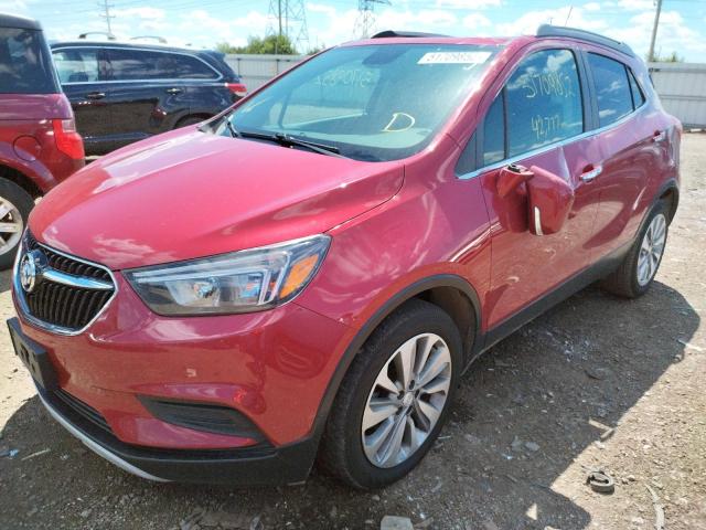 Photo 2 from auction – 2018 BUICK ENCORE PRE with VIN KL4CJASB4JB554169