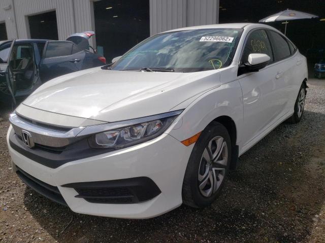 Photo 2 from auction – 2017 HONDA CIVIC LX with VIN 19XFC2F57HE034438