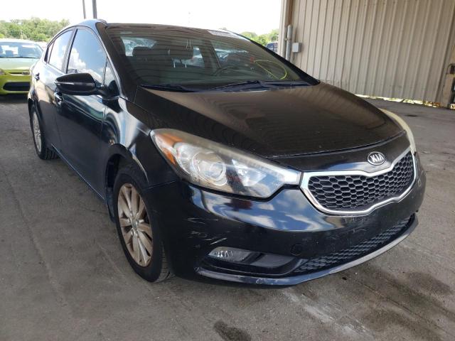 KIA FORTE EX 2014 with VIN KNAFX4A81E5074732 - Photo from auction