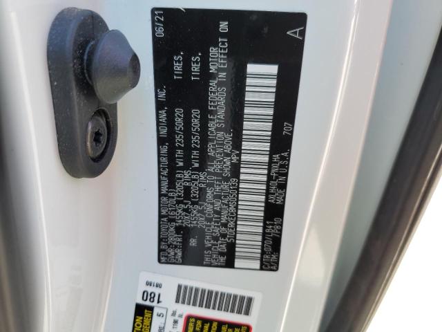 Photo 10 from auction – 2021 TOYOTA SIENNA LIM with VIN 5TDERKEC8MS050139