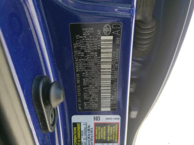 Photo 10 from auction – 2015 TOYOTA COROLLA L with VIN 2T1BURHE0FC433074