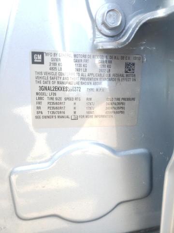 Photo 10 from auction – 2014 CHEVROLET CAPTIVA LS with VIN 3GNAL2EKXES596372