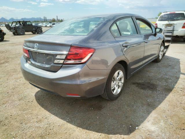 Photo 4 from auction – 2014 HONDA CIVIC LX with VIN 19XFB2F54EE026828
