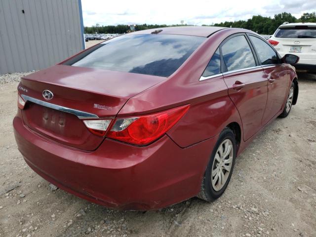 Photo 4 from auction – 2012 HYUNDAI SONATA GLS with VIN 5NPEB4AC2CH422312