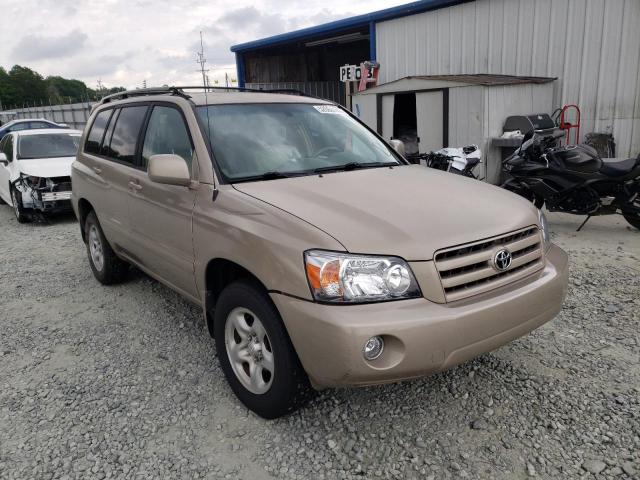 TOYOTA HIGHLANDER 2007 with VIN JTEGD21A170161565 - Photo from auction