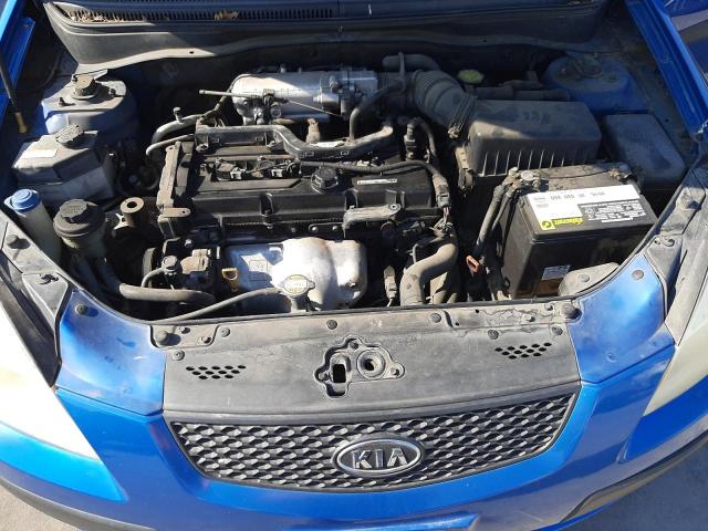 Photo 7 from auction – 2007 KIA RIO with VIN KNADE123076288672