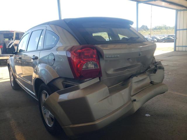 Photo 3 from auction – 2009 DODGE CALIBER SX with VIN 1B3HB48A89D184709