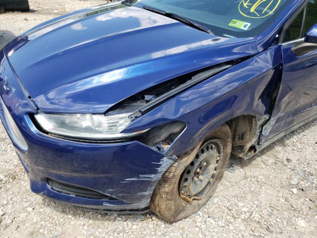 Photo 9 from auction – 2014 FORD FUSION S with VIN 3FA6P0G72ER167918