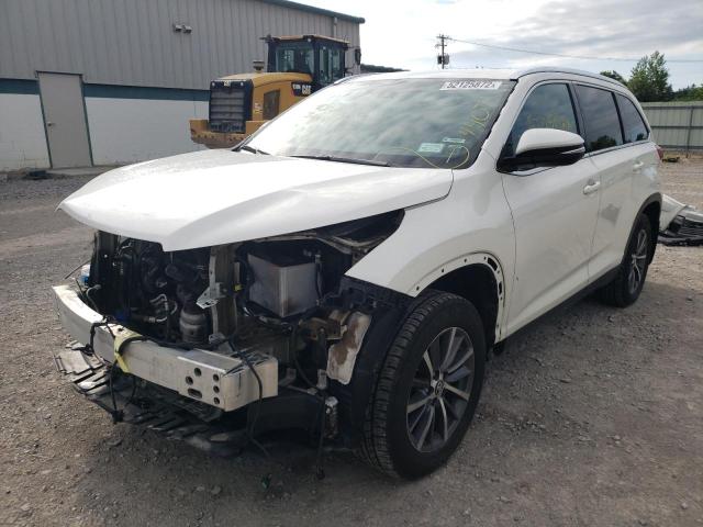 Photo 2 from auction – 2019 TOYOTA HIGHLANDER with VIN 5TDJZRFH1KS616138