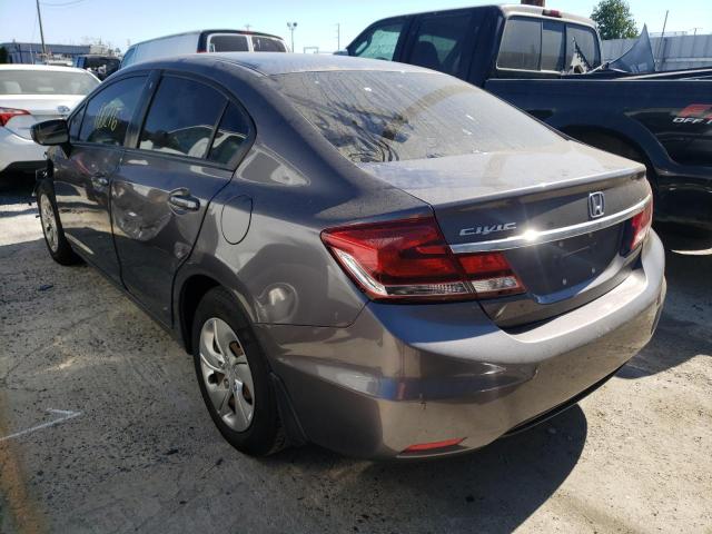 Photo 3 from auction – 2015 HONDA CIVIC LX with VIN 19XFB2F59FE291276