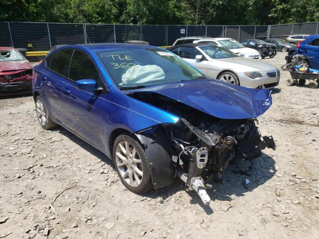 DODGE DART SXT 2013 with VIN 1C3CDFBA1DD136733 - Photo from auction