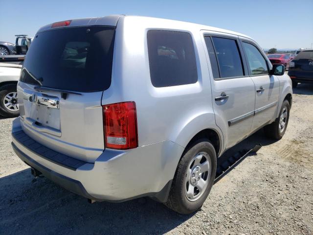 Photo 4 from auction – 2010 HONDA PILOT LX with VIN 5FNYF3H22AB022402