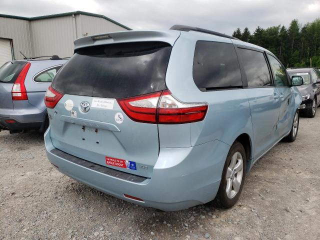 Photo 4 from auction – 2015 TOYOTA SIENNA LE with VIN 5TDKK3DC4FS574373