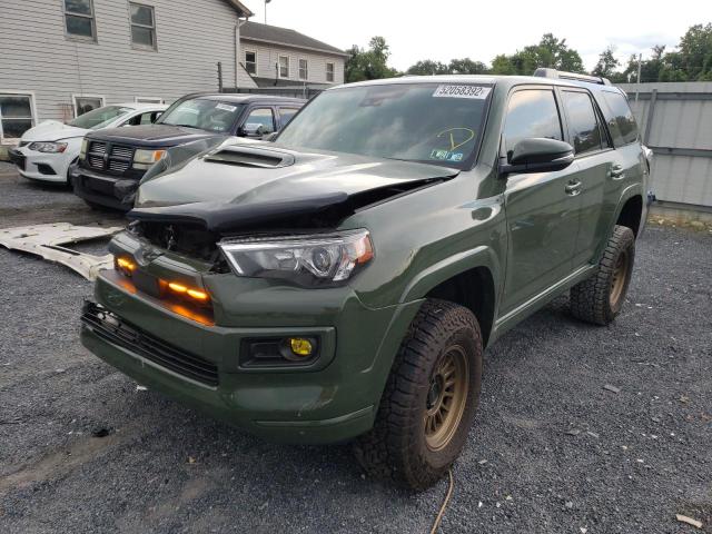Photo 2 from auction – 2022 TOYOTA 4RUNNER SR with VIN JTESU5JR9N5988294
