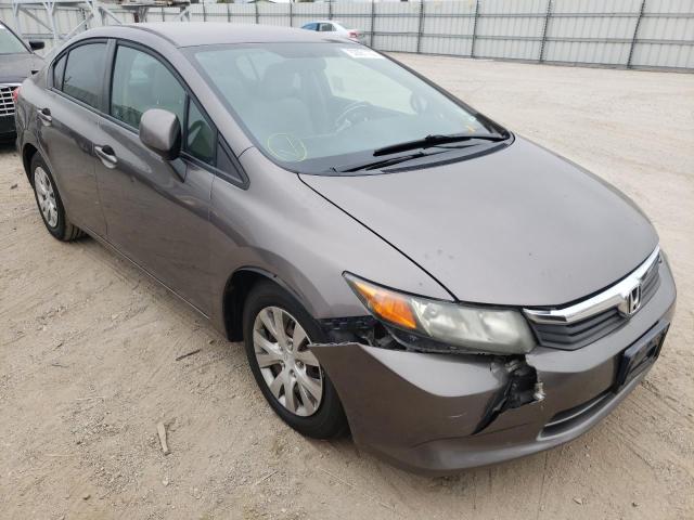 HONDA CIVIC LX 2012 with VIN 19XFB2F56CE353583 - Photo from auction