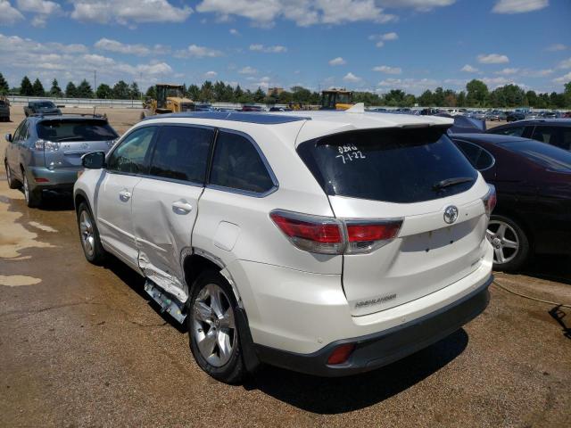 Photo 3 from auction – 2016 TOYOTA HIGHLANDER with VIN 5TDDKRFH4GS233271