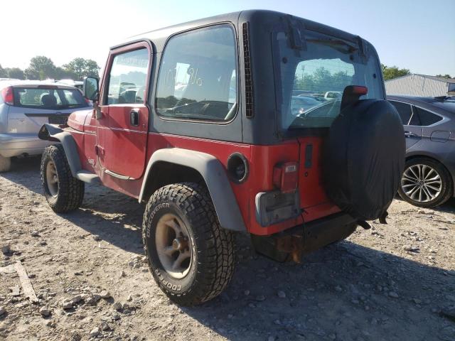 Photo 3 from auction – 1998 JEEP WRANGLER / with VIN 1J4FY29P0WP742987