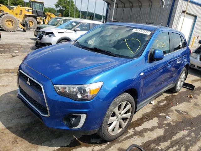 Photo 2 from auction – 2015 MITSUBISHI OUTLANDER with VIN 4A4AP4AU9FE045807