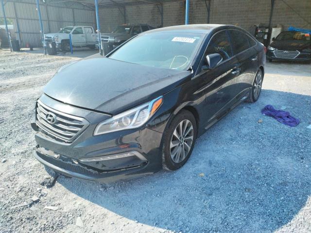 Photo 2 from auction – 2016 HYUNDAI SONATA SPO with VIN 5NPE34AF8GH276981
