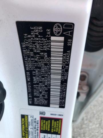 Photo 10 from auction – 2014 TOYOTA COROLLA L with VIN 2T1BURHE4EC151535