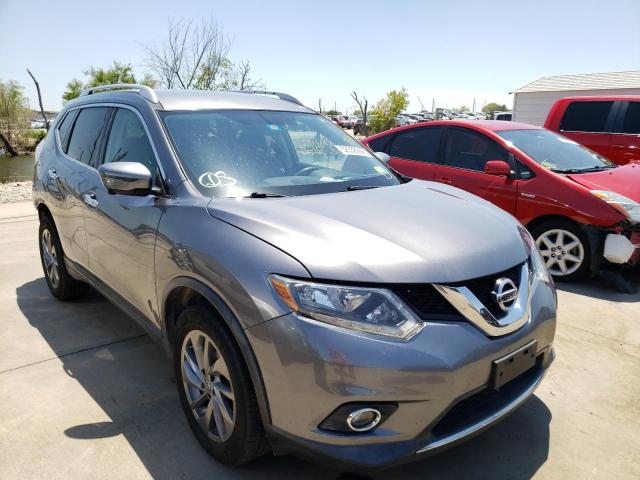 NISSAN ROGUE SL 2016 with VIN KNMAT2MT7GP686907 - Photo from auction