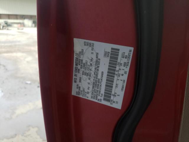 Photo 10 from auction – 2007 FORD EXPLORER S with VIN 1FMEU31K77UA12429