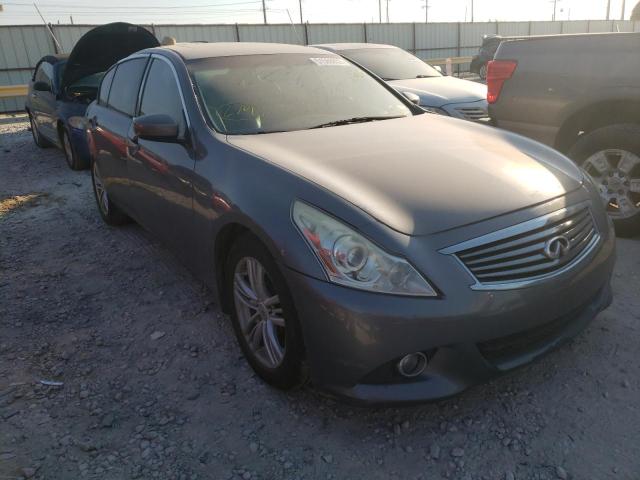INFINITI G37 BASE 2012 with VIN JN1CV6AP2CM629675 - Photo from auction