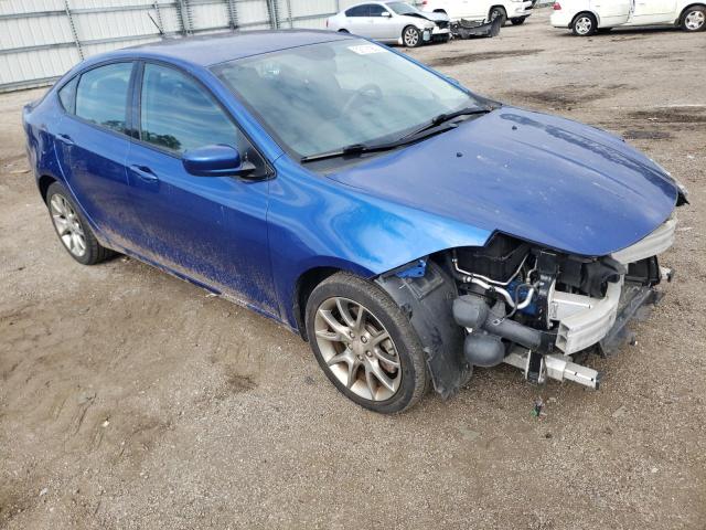 DODGE DART SXT 2013 with VIN 1C3CDFBA1DD338231 - Photo from auction