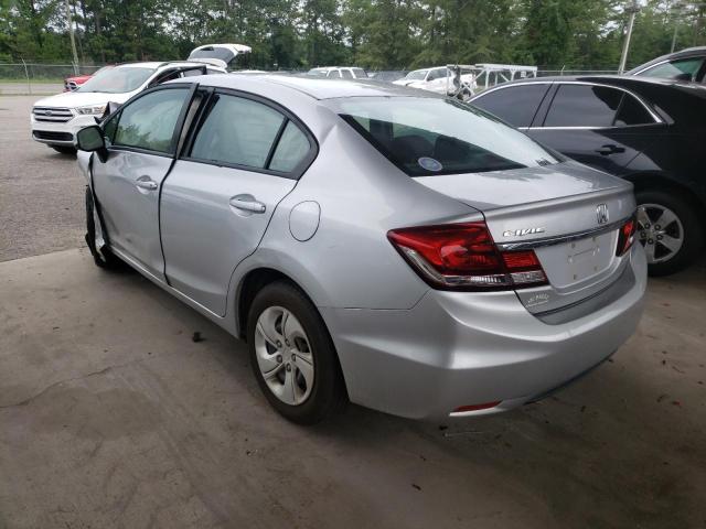Photo 3 from auction – 2013 HONDA CIVIC LX with VIN 19XFB2F52DE239131