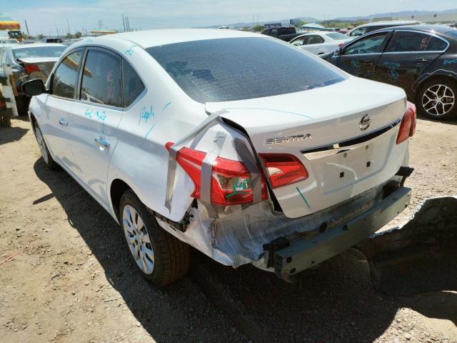 Photo 3 from auction – 2016 NISSAN SENTRA S with VIN 3N1AB7AP1GY282624