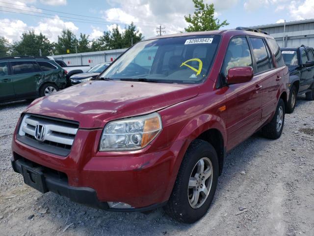 Photo 2 from auction – 2006 HONDA PILOT EX with VIN 5FNYF187X6B016158