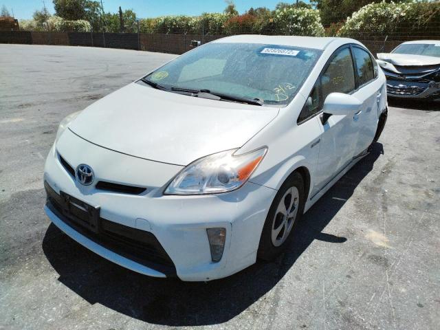 Photo 2 from auction – 2013 TOYOTA PRIUS with VIN JTDKN3DU2D0338952