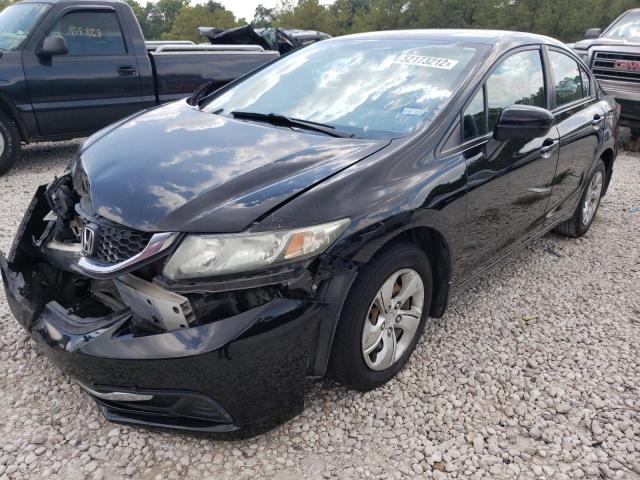 Photo 2 from auction – 2014 HONDA CIVIC LX with VIN 19XFB2F52EE068558