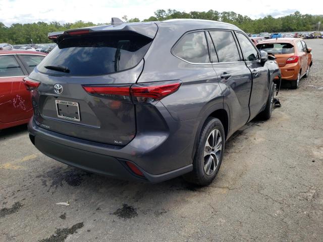 Photo 4 from auction – 2021 TOYOTA HIGHLANDER with VIN 5TDGZRAH9MS532993